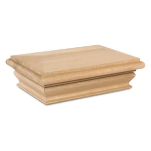 Cedar Pyramid Top Oblong Post Cap